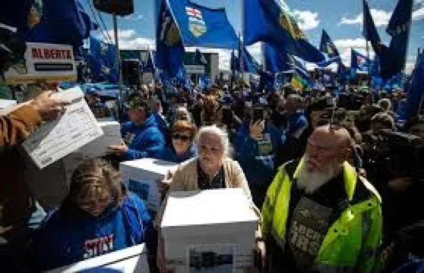 Sylvestre Says Referendum Alberta Petition Reached Enough Names
