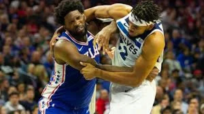 Joel Embiid, Karl Anthony Towns Set First Playoff Clash