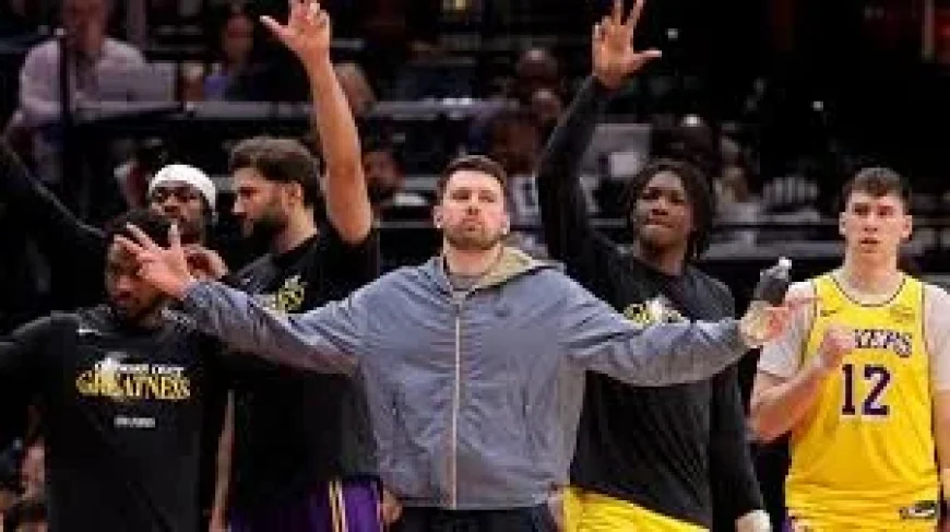 Luka Dončić Ruled Out for Game 1, Doncic Status Game 1 Lakers