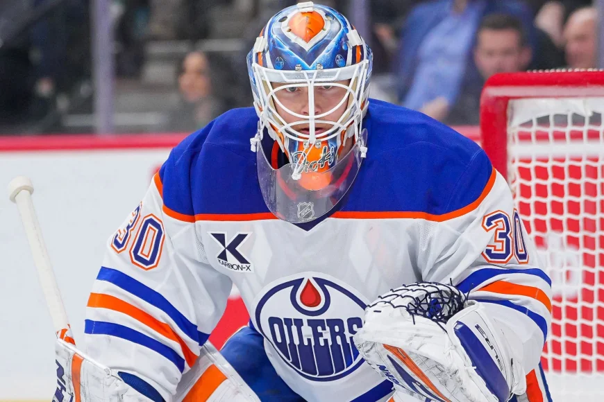 Calvin Pickard Says Thank You Edmonton Ahead of Free Agency