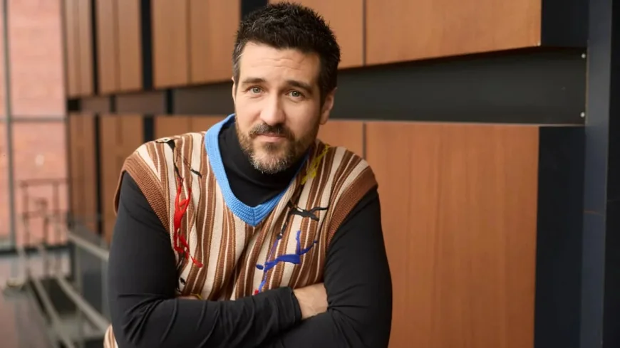 Olivier Gervais Courchesne rencontre Les Crues au visionnement de presse