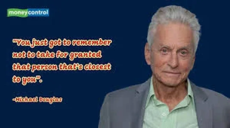 Michael Douglas urges focus on close relationships over strangers