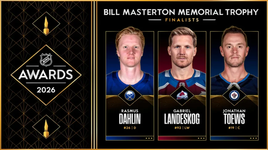 Gabriel Landeskog Joins 2025-26 Masterton Trophy Finalists