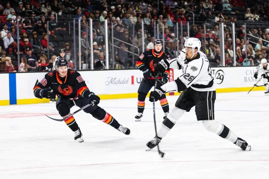 Ontario Reign, Firebirds Split First Two in Ahl Playoffs Series
