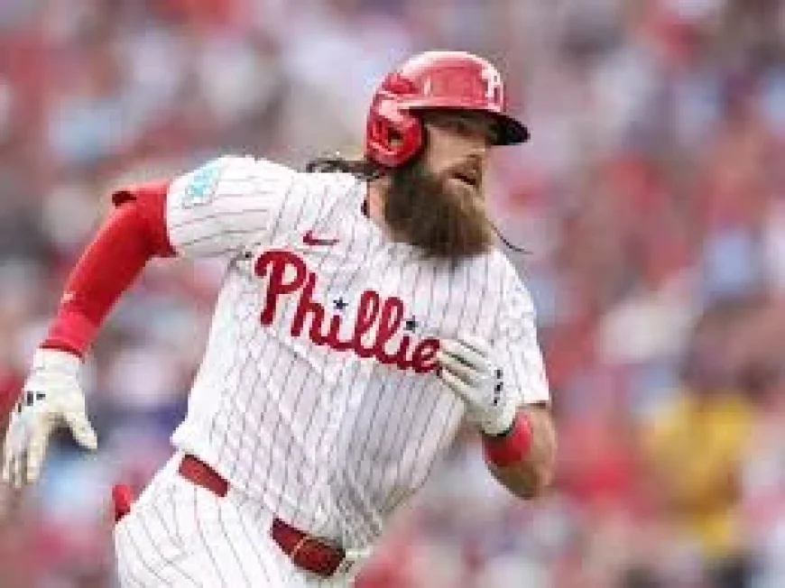 Brandon Marsh Misses Saturday Lineup With Bruised Right Elbow