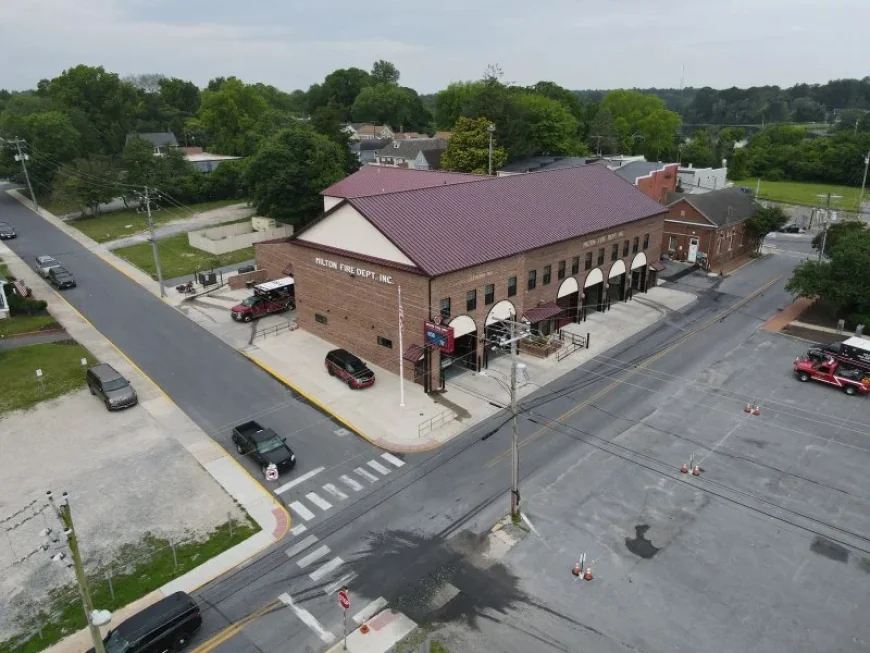 Milton Fire launches Reaching New Heights for 107-foot ladder truck