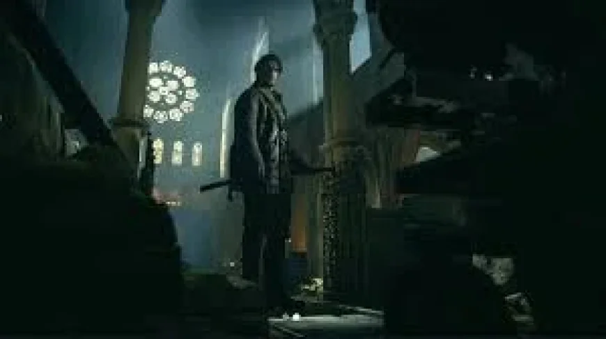 Henry Cavill Films Highlander at Eilean Donan Castle