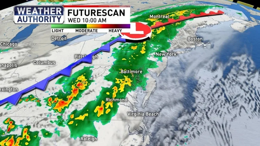 Baltimore Weather: Midweek Rain Returns Wednesday Into Thursday