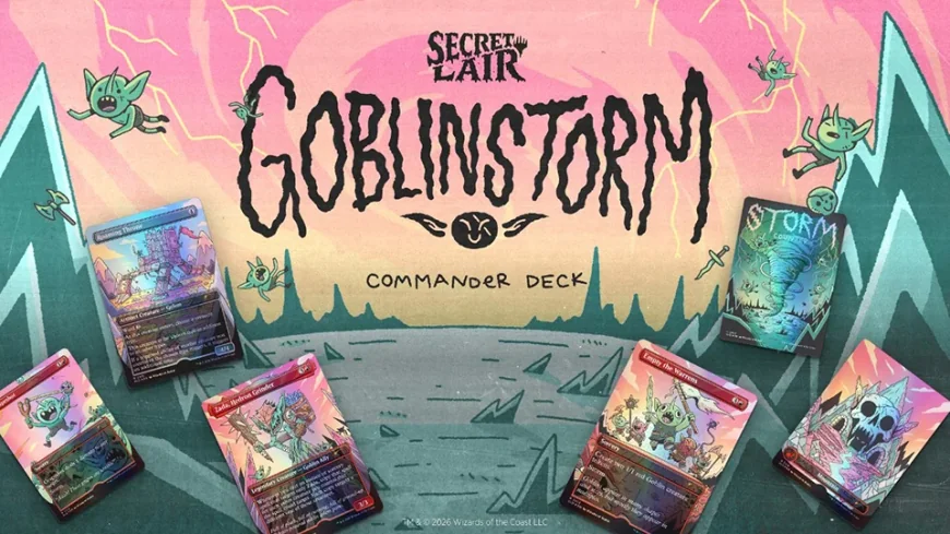 Wizards of the Coast Sets Goblin Storm Secret Lair for May 18