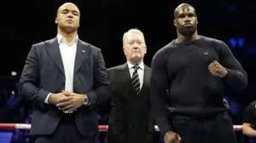 Wardley Defends 1st WBO Heavyweight Title Against Dubois — Dubois Vs Wardley