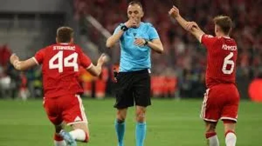 Neves Handball Denial Shapes Bayern C. Paris-sg Semi-Final
