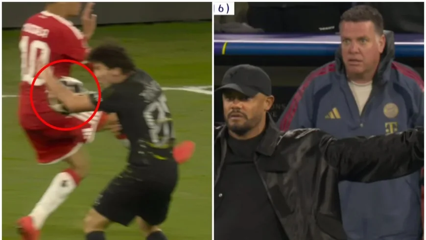 Psg Vs Bayern Munich: VAR Spares Joao Neves From Handball Penalty