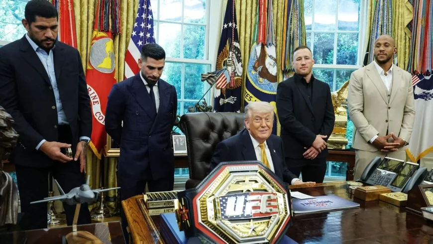 Trump Shows Ufc White House Card Renderings for June 14 Event