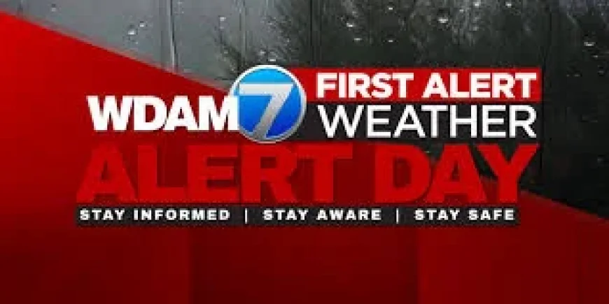 First Alert Weather Day in Wdam brings level three severe risk