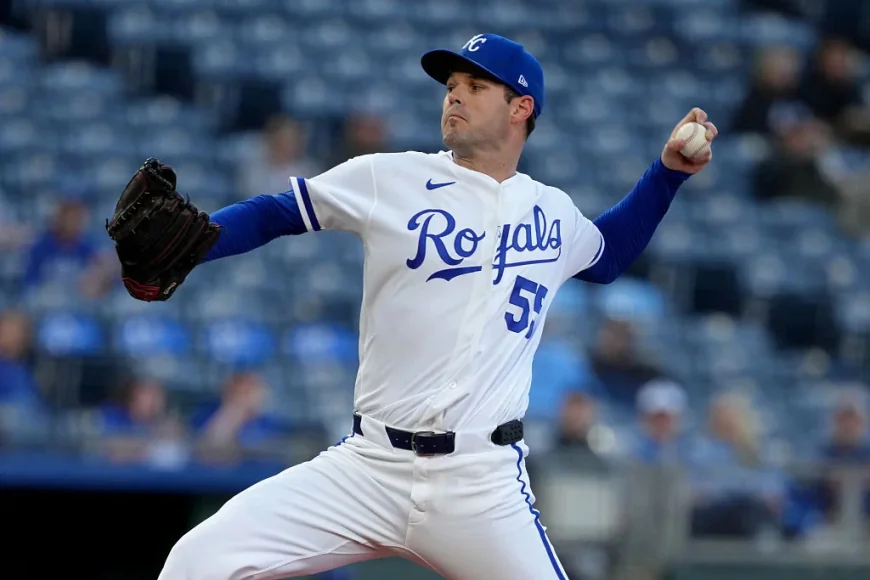 Cole Ragans Leaves After 3 Innings, 58 Pitches Against Guardians