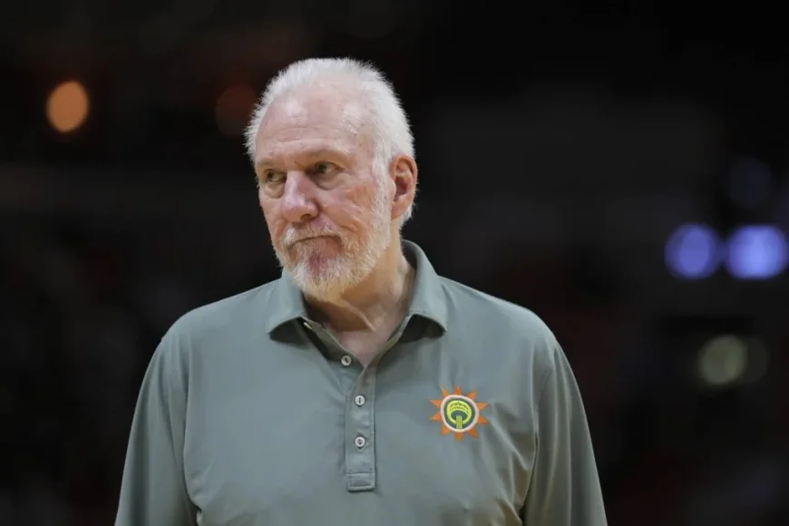 Gregg Popovich Joins Spurs Film Session After 102-104 Game 1 Loss