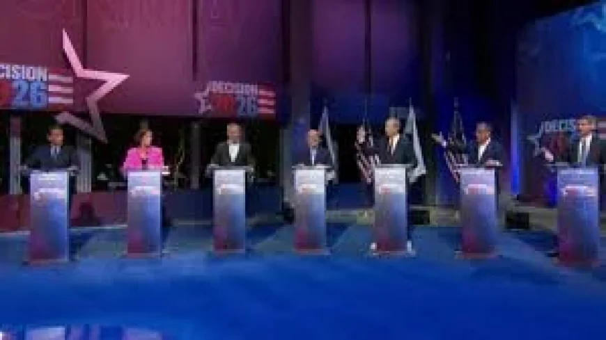 California contenders debate as Ca Governor Race Polls begin