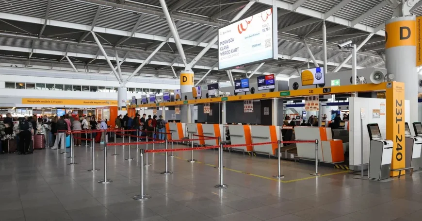 Ewakuacja na Lotnisko Chopina Warszawa wywołała utrudnienia