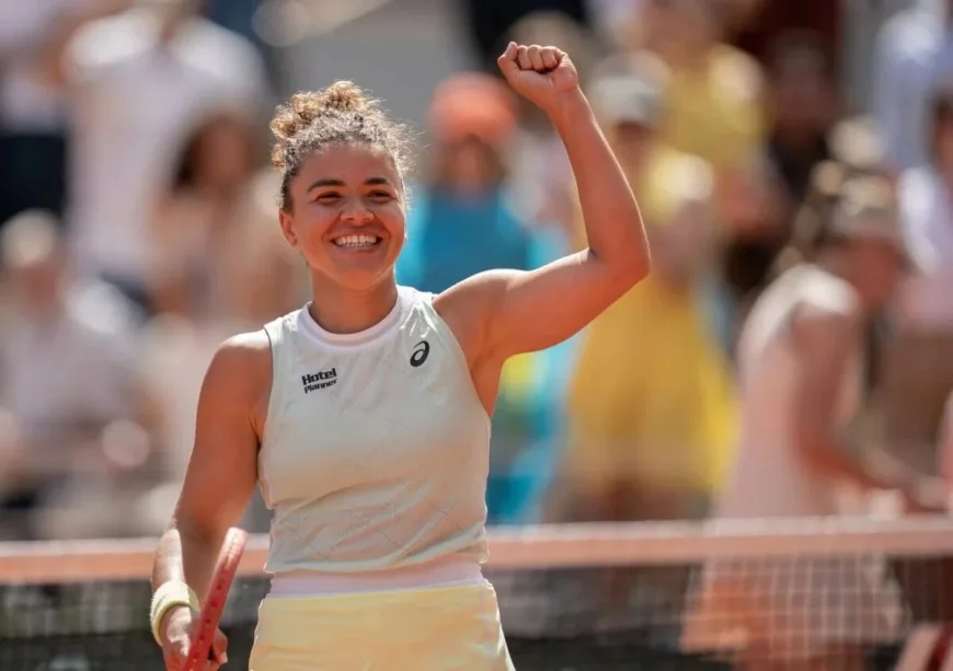 Leolia Jeanjean Draws Paolini in Rome Title Defense