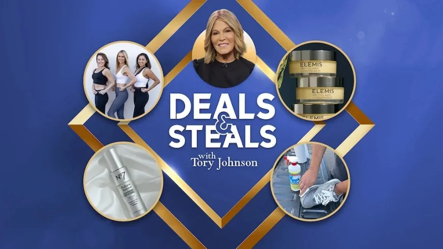 Tory Johnson Serves $8.50 Deals and 63% Off on Gma Deals And Steals Today