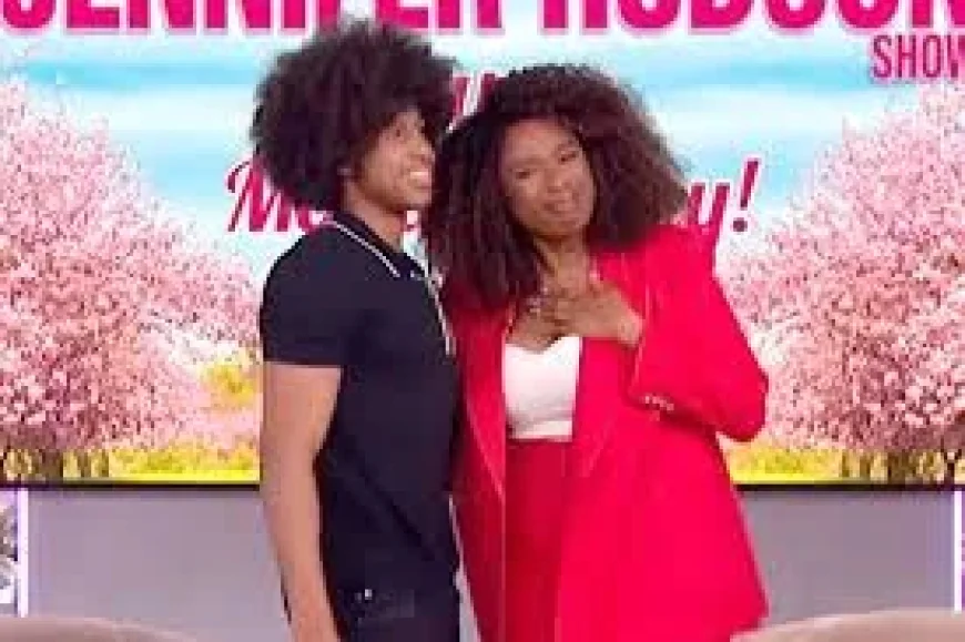 David Surprises Jennifer Hudson With Mother’s Day Cake On-Air