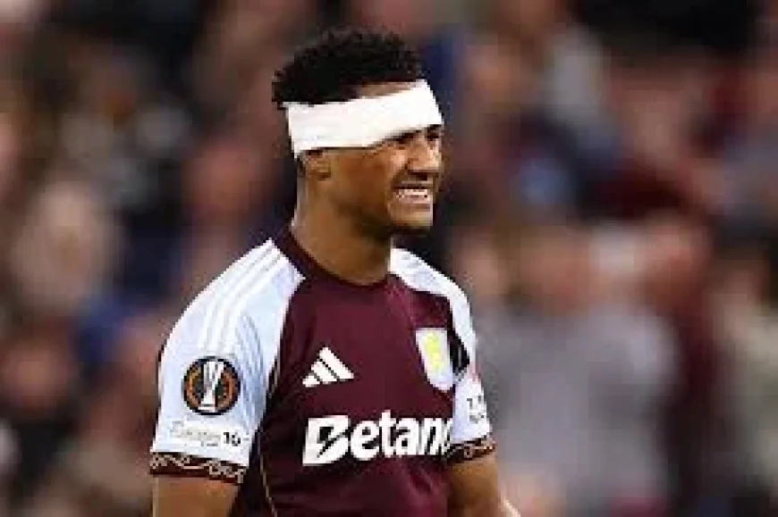 Ollie Watkins Scores After Being Stitched Up and Bandaged
