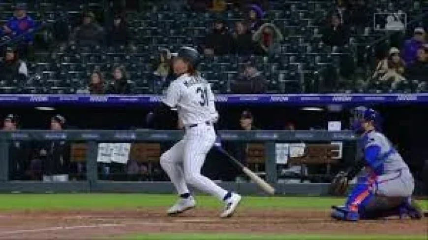 Jake Mccarthy Hits First Homer in 10-5 Loss to Mets