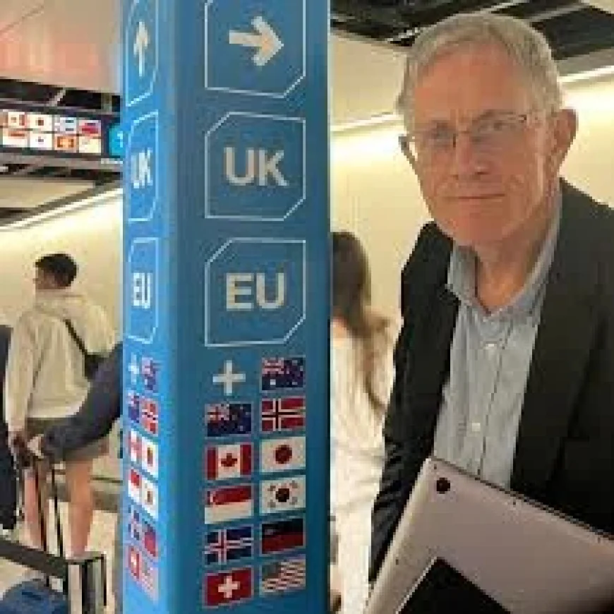 Travel delays hit Dave Giles, Georgia as EU border checks start