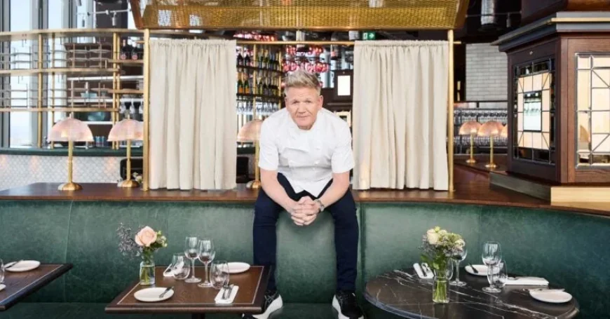 Gordon Ramsay Collects Over 750 Restaurant Menus