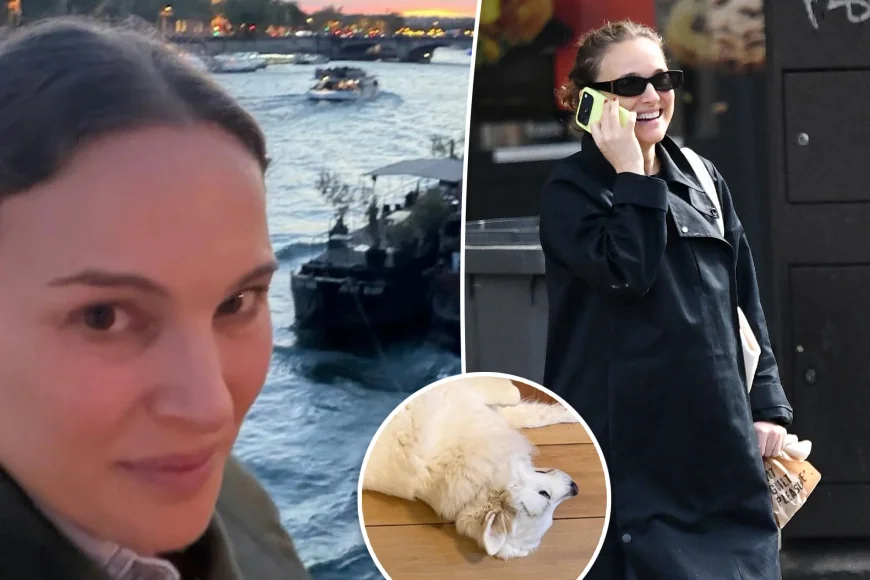 Natalie Portman Shares Paris Lately Carousel With Three Children News