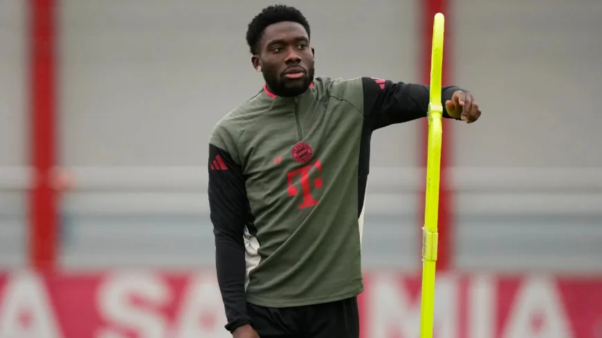 Alphonso Davies Set for 4-5 Week Absence With Left Hamstring Injury