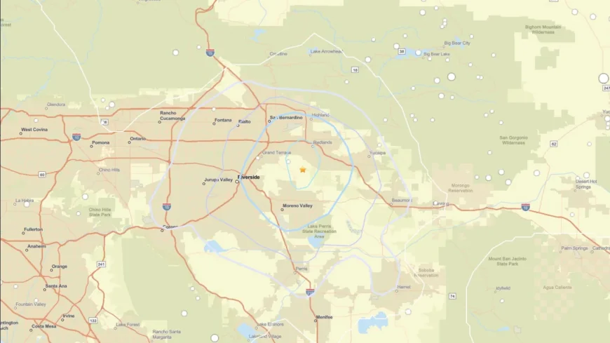3.3-Magnitude Quake Near Redlands rattles Inland Empire — Earthquake Now Redlands