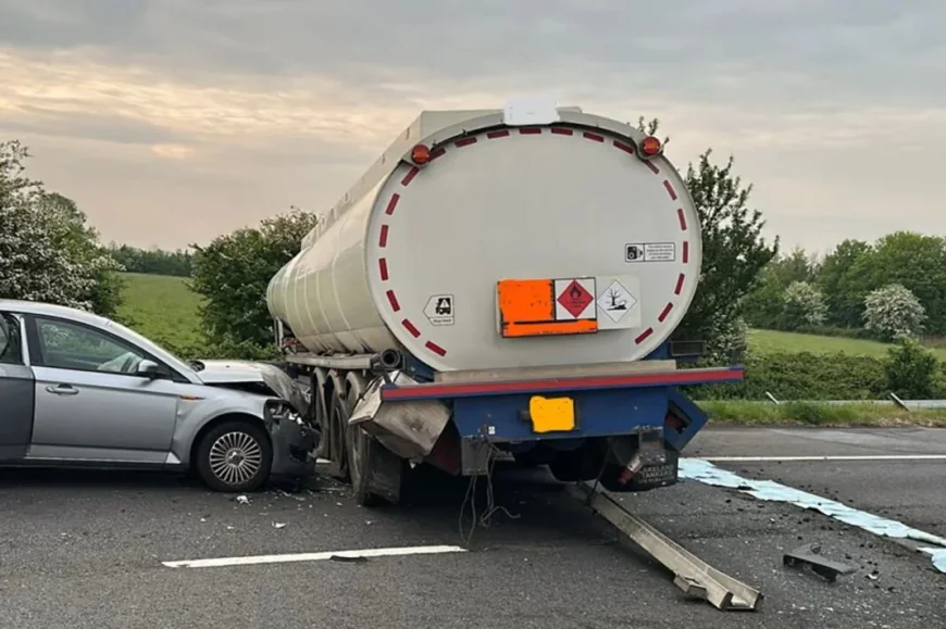 National Highways Reopens M5 After 14-Hour Tanker Crash Closure