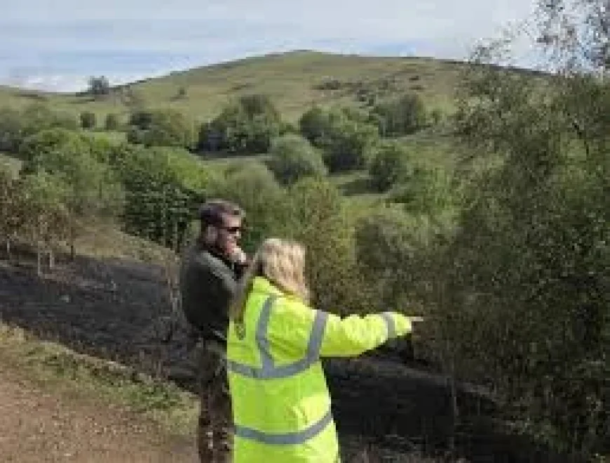Four Fire Engines Sent to Malvern Hills Blaze