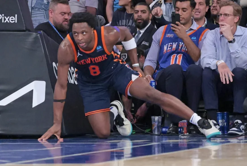 OG Anunoby Injury Leaves Knicks Without Key Defender For Game 3 Against 76ers