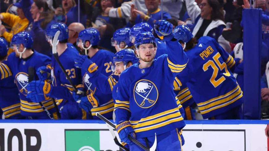 Bowen Byram Scores Power-Play Goal in Gm 2 Snap Shot