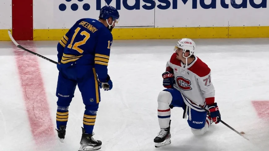 Xhekaj Jaws With Greenway Before Game 2 — Greenway Nhl
