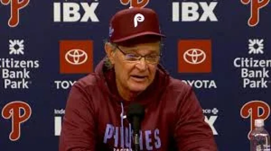 Phillies Score as Rob Thomson Fired in April After Postseason Run