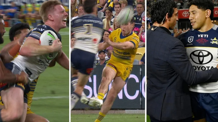 Moses lands golden point winner as Eels beat Cowboys 33-30 — Nrl Eels V Cowboys