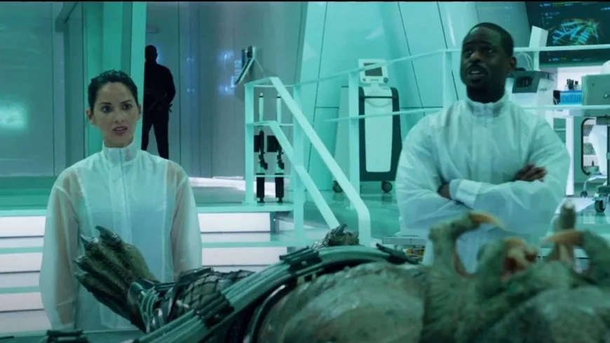 Olivia Munn in The Predator returns to screens tonight