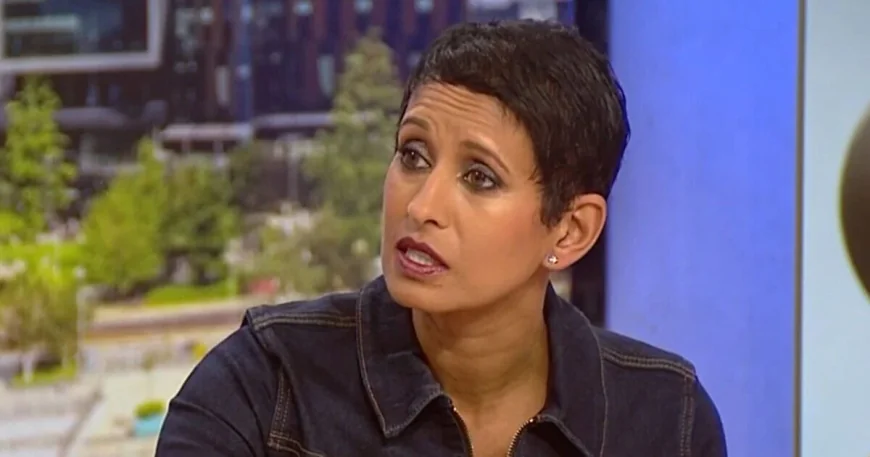 Naga Munchetty bruised after fall on gravelly country lane