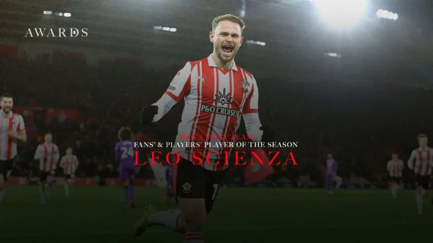 Leo Scienza vote opens for 2025/26 Saints Player of the Year