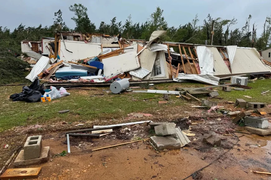 Mississippi Tornadoes Leave Residents Sifting Through Debris