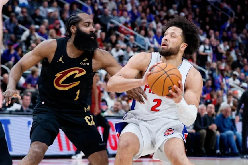 Detroit Pistons Vs Cleveland Cavaliers Player Stats Put Donovan Mitchell At Center Of Game 3 Response