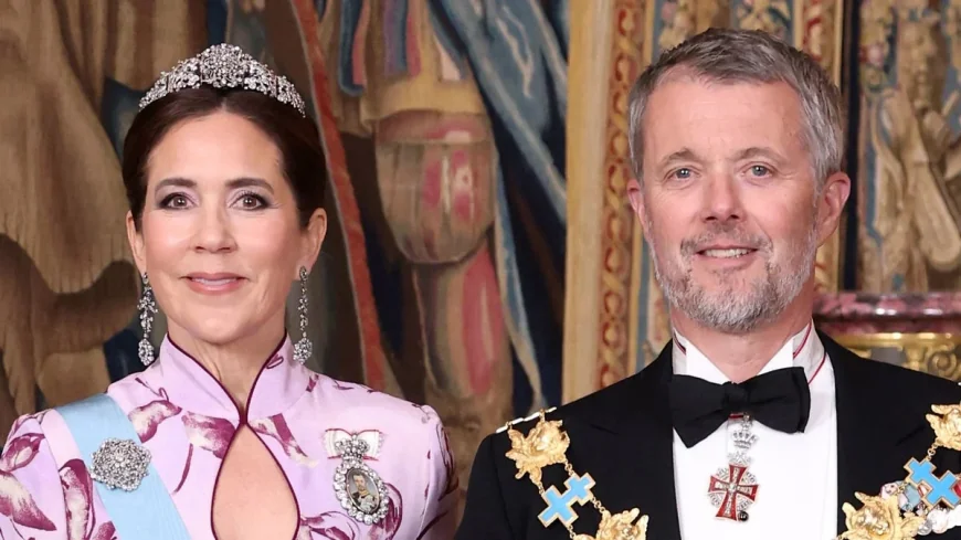 Queen Mary Of Denmark Debuts Bracelet Tiara At 80th Gala