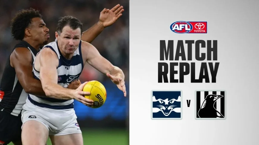 Oisin Mullin anchors Geelong v Collingwood round nine replay