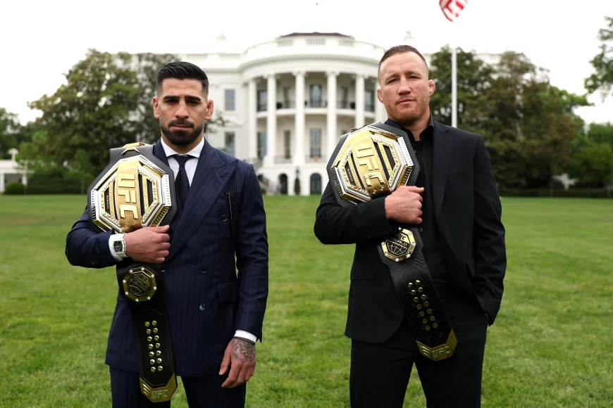 Topuria and Gaethje Set 5 p.m. ET White House Ufc Presser