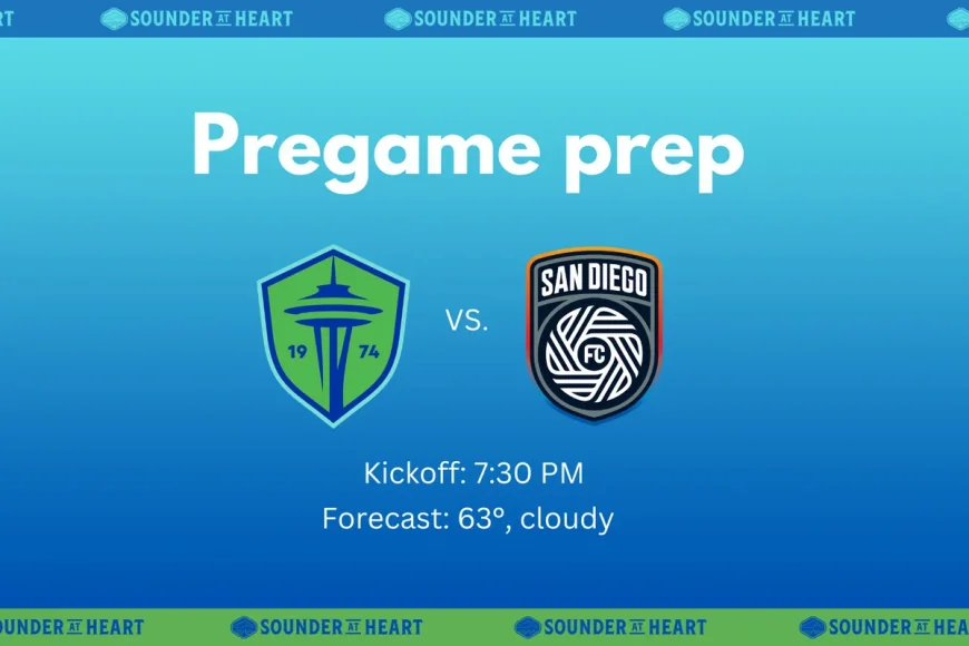 Seattle Sounders Host San Diego Vs Seattle Sounders on Matchday 12