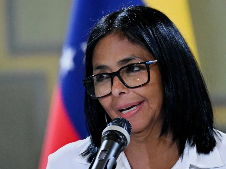 Delcy Rodriguez heads to The Hague in Guyana land dispute case