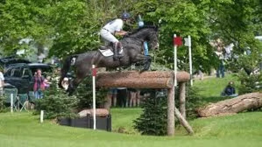 Harry Meade Falls at Badminton but Holds Second Overnight